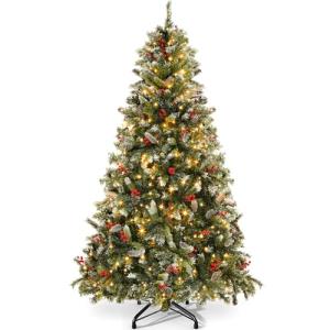 YITAHOME Árbol de Navidad Artificial de 182 cm, Decorado co…