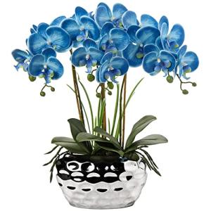 Planta artificial de orquídeas, flores artificiales, flores…