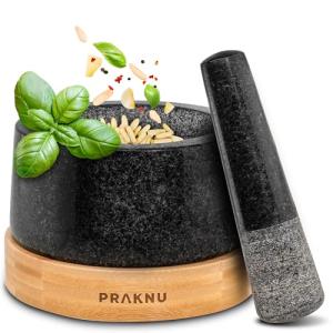 Praknu Mortero Cocina Granito Grande - Robusto y Duradero -…