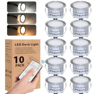 HIBOITEC 10PCS LED Foco Empotrable de Suelo al Aire Libre c…