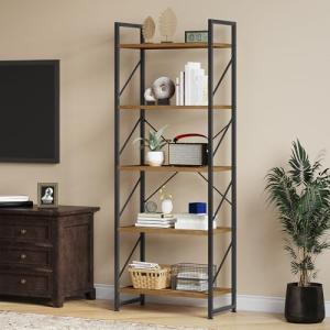 YITAHOME Librería de 5 Niveles, Estantería de Libros sobre…