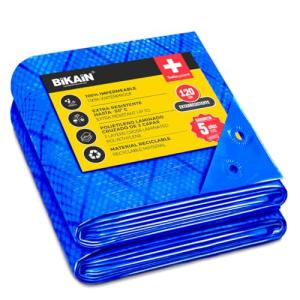 Bikain - Lona Impermeable Exterior - 3x5 Metros - 70g/m2 Re…