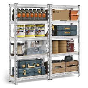 SONGMICS Estantería para Cargas Pesadas, Juego de 2, Estant…