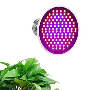 lámpara de crecimiento, 200 LED iluminación luz de planta 2…