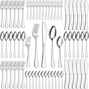 Juego de Cubiertos PionStar de 60 Piezas, Cuberterías Compl…