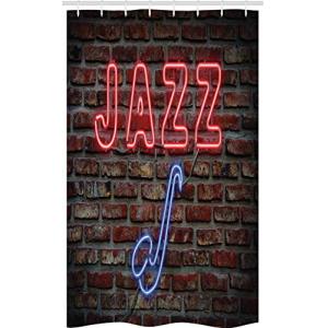 ABAKUHAUS Música Cortina de Baño, Todo sesión Jazz Pared de…