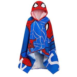 Spider-Man Toalla con Capucha 100% algodón Vestir Vengadore…