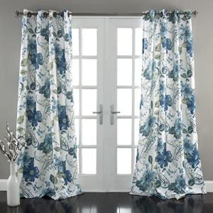 Lush Decor Par de Paneles de Cortinas para Ventana con Esta…