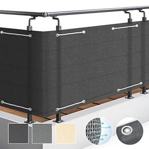 Sol Royal Privacidad Balcón Pantallas Protectoras 90x500 cm…