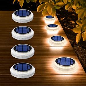 YiLaie Luz Solar Exterior, Solares LED Jardin 360° Lámparas…