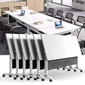 Genérico Mesa Plegable Multiusos Ajustable, Paquete de 6 me…