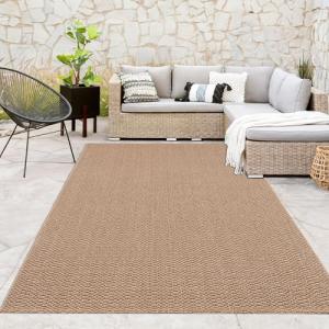 Paco Home Alfombra para Interior Y Exterior Apta para Salón…