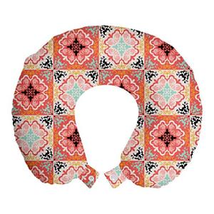 ABAKUHAUS Mexicano Cojín de Viaje para Soporte de Cuello, T…