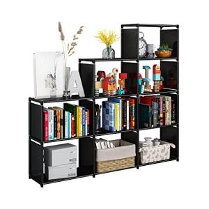 JIUYOTREE Estanterías de Cubos Estantería Modular Librería…