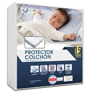 Dreamzie Protector Colchon 70x140 Impermeable Antiacaros Ma…