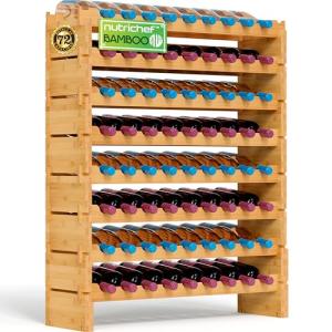 Nutrichef botellero Vino, Madera, Wine Rack, Vinera, Apilab…