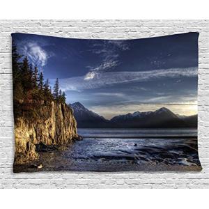 ABAKUHAUS Alaska Tapiz de Pared, Playa Brazo De Turnagain,…