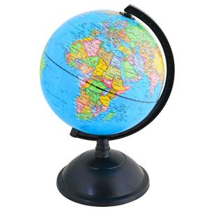 Exerz 20cm Globo Terráqueo - Mapa en Inglés - Educativo Glo…