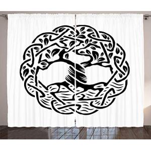 ABAKUHAUS Árbol Celta Cortinas, Las raíces y Ramas con Moti…