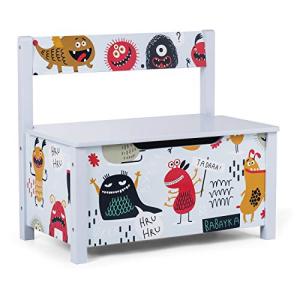 Baby Vivo Baúl para Juguetes Caja de Juguetes Infantil Banc…