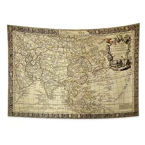 YongFoto 150x100cm Mapa Tapiz, Mapa del mundo Tapices Antig…