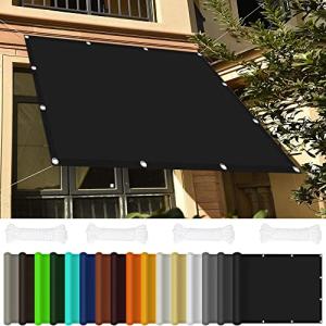 Toldo Vela de Sombra Rectangular 1.5 x 3.6 m Impermeable To…