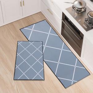 LY4U Juego de 2 Alfombras de Cocina, Alfombrillas de Cocina…