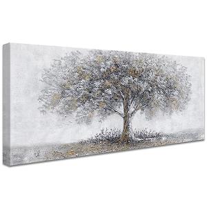 Árbol de la vida texturizado Marco de madera Grandes Cuadro…