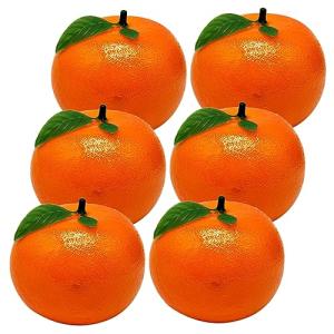 Garneck 6 Piezas Naranja Artificial ratán de limón Falso Co…
