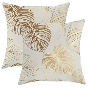 Juego de 2 fundas de almohada tropicales, fundas de almohad…