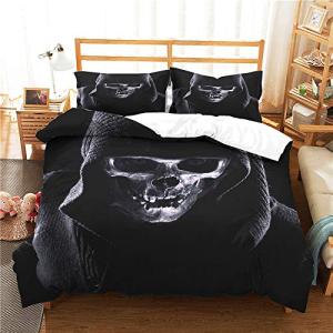 Chickwin Juego de Ropa de Cama de 4 Piezas, 3D Microfibra C…