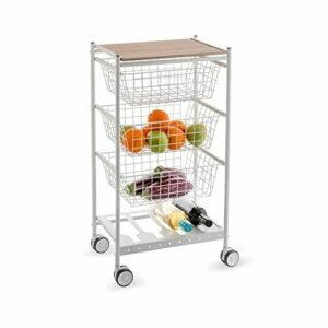 DON HIERRO - Carrito verdulero KARINA, 3 cestas extraíbles…