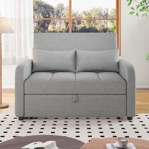 Moimhear Sofá cama plegable multifuncional, respaldo ajusta…