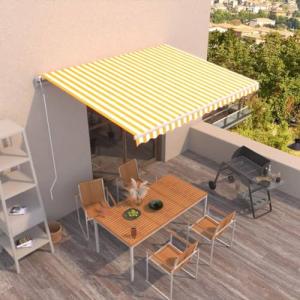 Festnight Toldo Motorizado 450 x 300 cm, Toldo Eléctrico y…