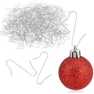COM-FOUR® 300x Gancho para Decoraciones de árboles de Navid…
