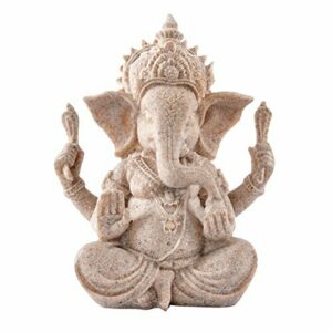 Kitchnexus Escultura de Ganesha Artesanía de Ganesha Budist…