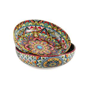 Henten Home Juego de platos hondos de pasta, 2 platos hondo…