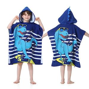 Mokani Poncho de Baño Niños Poncho Toalla, Microfibra Ultra…