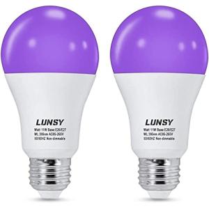 Bombilla de luz negra de 11W, lámpara UV E27, 385–400 nm, l…