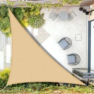 AXT SHADE Toldo Vela de Sombra Impermeable Triangular 4x4x5…