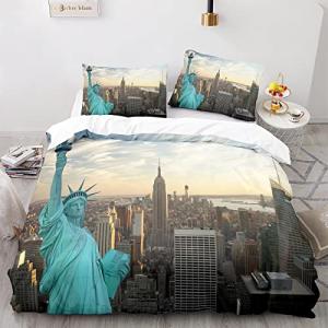 LUDVIK New York Nueva York Funda Nordico 135X200 Funda De E…