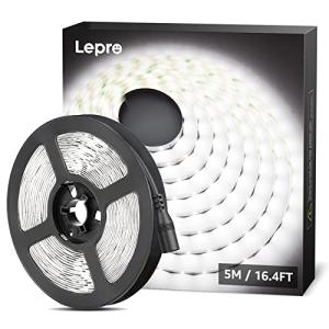 Lepro Tira Luces LED 5 Metros, 300LED SMD 2835, Blanco Frío…