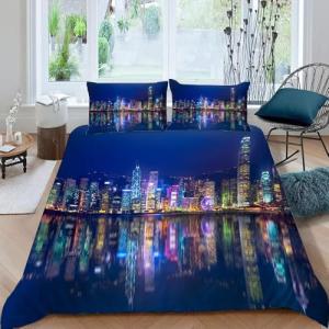Funda Nordica Cama 90 Nueva York, Funda Edredon 150x200 cm…