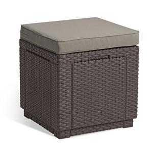 Keter Allibert by Cube Taburete con Espacio de Almacenamien…