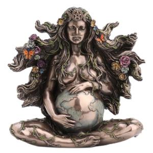 BY SIGRIS Origen Home Decor - Figura Diosa Gaia-Madre Figur…