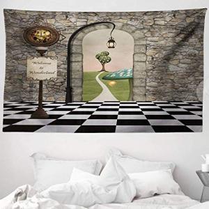 ABAKUHAUS Alicia Tapiz de Pared y Cubrecama Suave, Bienveni…