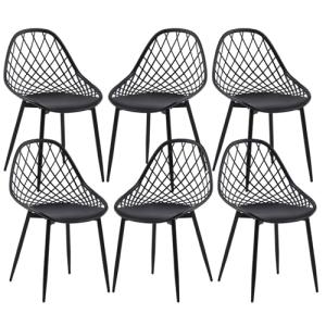 buybyroom - Silla escandinava (6 Unidades, Silla de salón,…