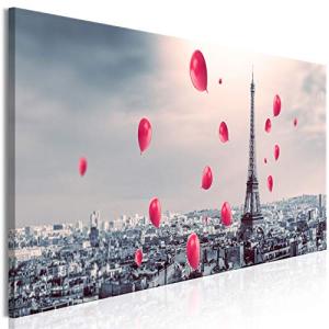 murando - Cuadro en Lienzo Ciudad Paris 150x50 cm 1 pieza -…
