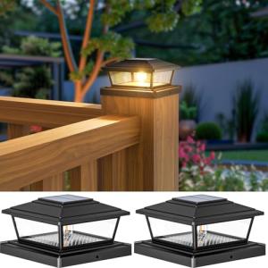 btfarm 2 Paquete Farola Solar Exterior, IP65 Luz Solar Exte…