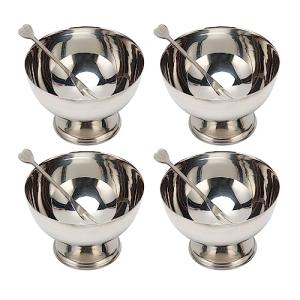 4 Uds Cuencos para Helado, Tazas de Postre Reutilizables de…